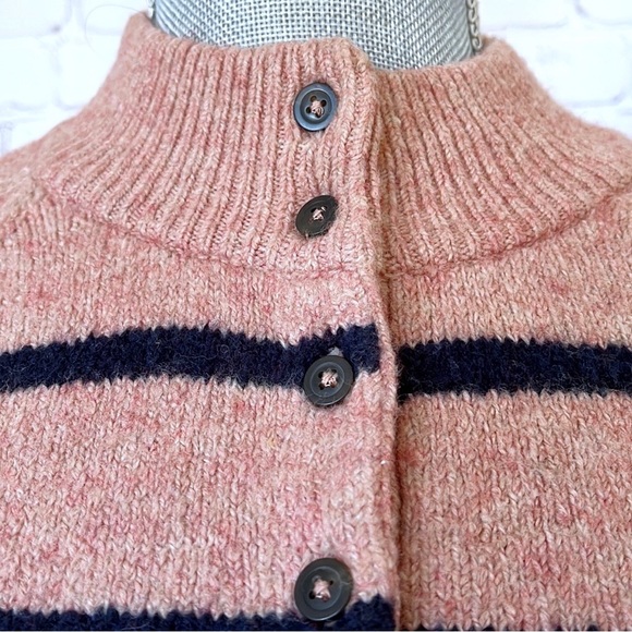 MADEWELL Pembury Henley Mockneck Striped Sweater - Picture 10 of 14